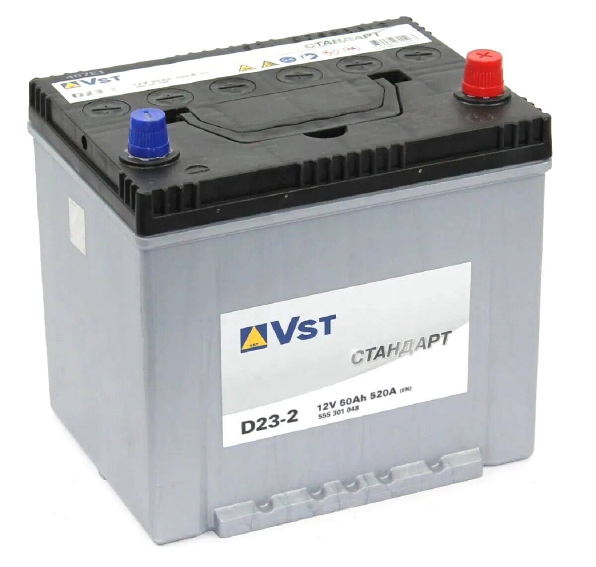 Купить Vst Стандарт D23-2 6СТ-60 (О.П.) 520А