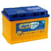 Купить Аком + EFB 6СТ-75 (О.П.) 750А